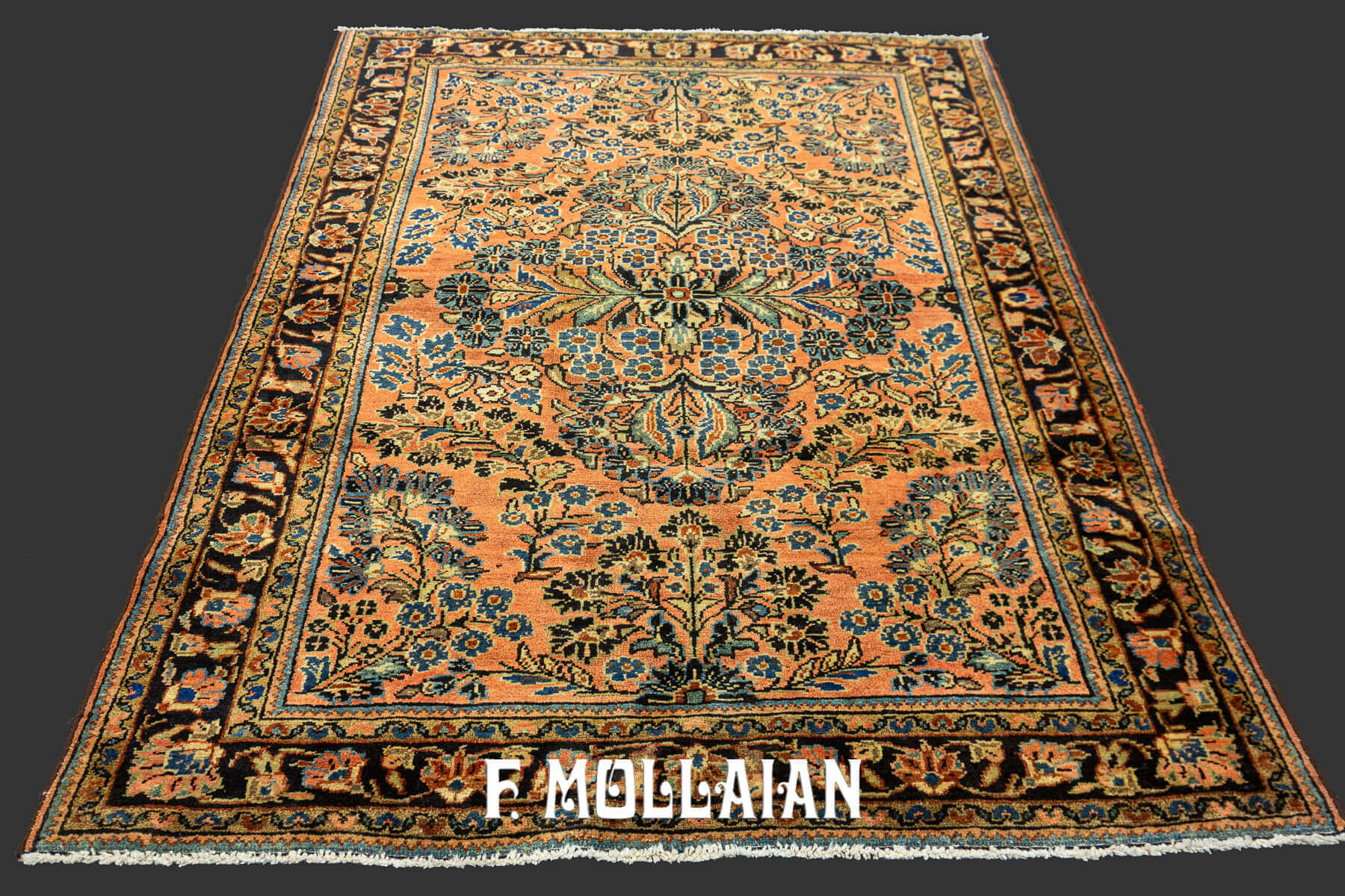 Antique Persian Classic Floral Lilian Rug n°:31563008